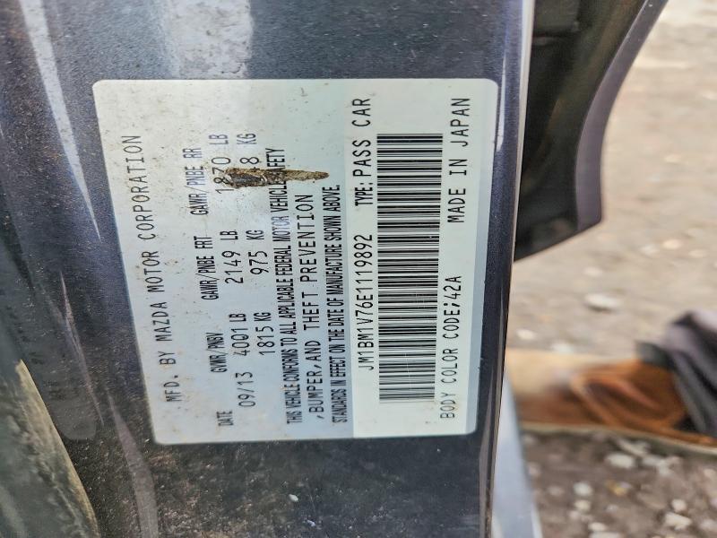Aukcja sprzedaży 2014 Mazda 3, vin: JM1BM1V76E1119892, numer aukcji: 68550716