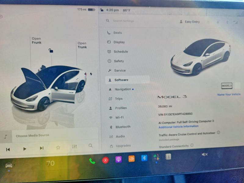 Aukcja sprzedaży 2023 Tesla Model 3, vin: 5YJ3E1EA9PF428893, numer aukcji: 67381946