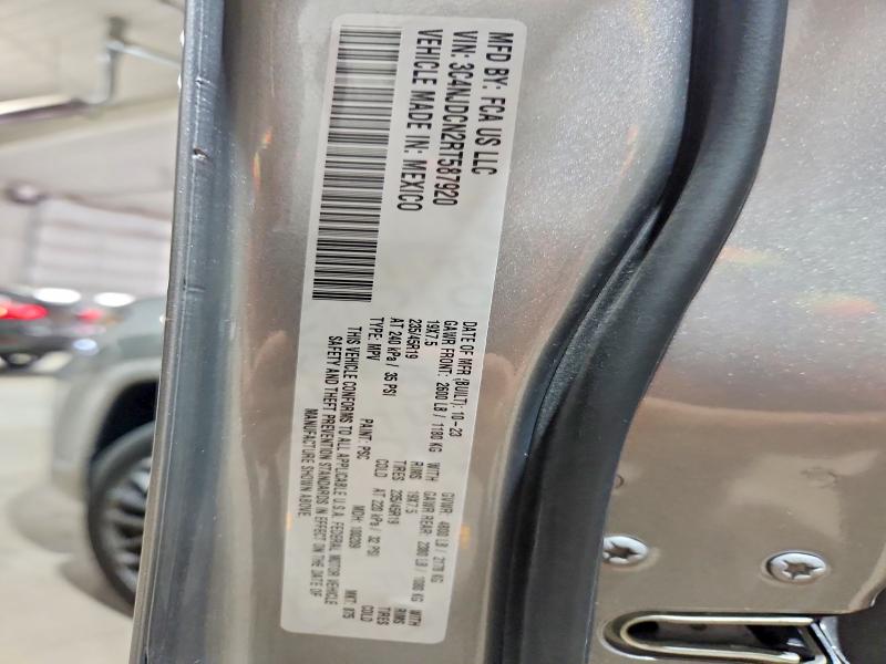 2024 Jeep Compass მანქანა იყიდება აუქციონზე, vin: 3C4NJDCN2RT587920, აუქციონის ნომერი: 68974866