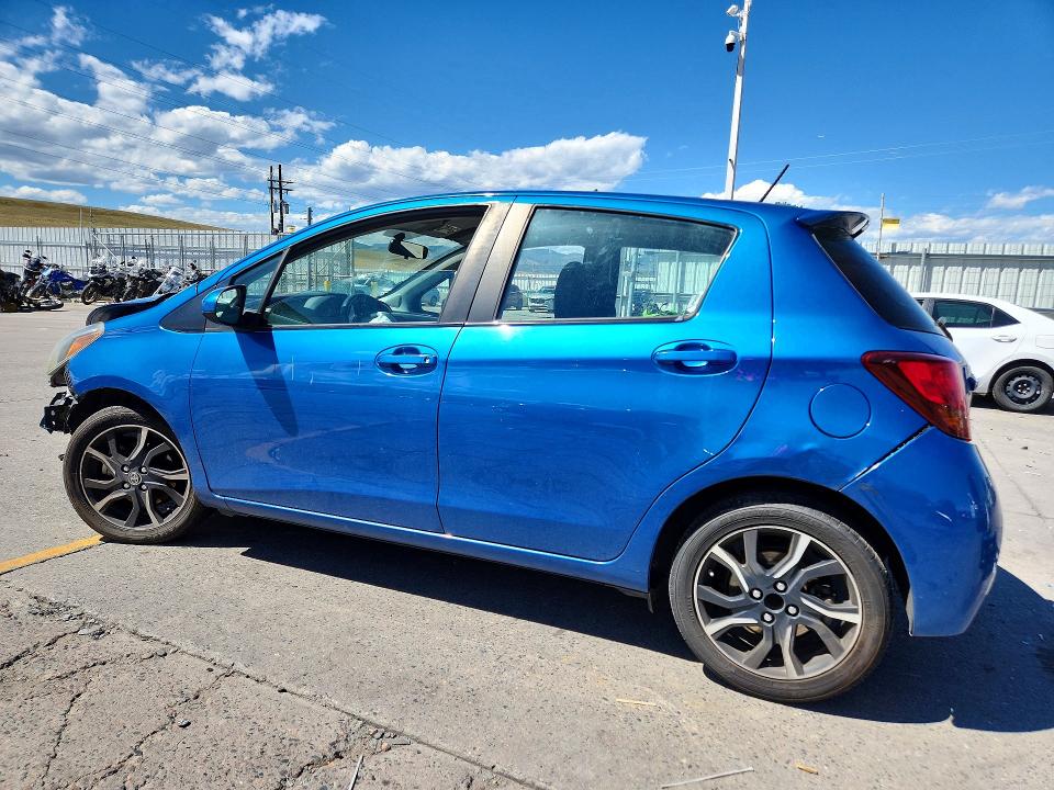 2015 Toyota Yaris მანქანა იყიდება აუქციონზე, vin: VNKKTUD33FA017851, აუქციონის ნომერი: 67463906