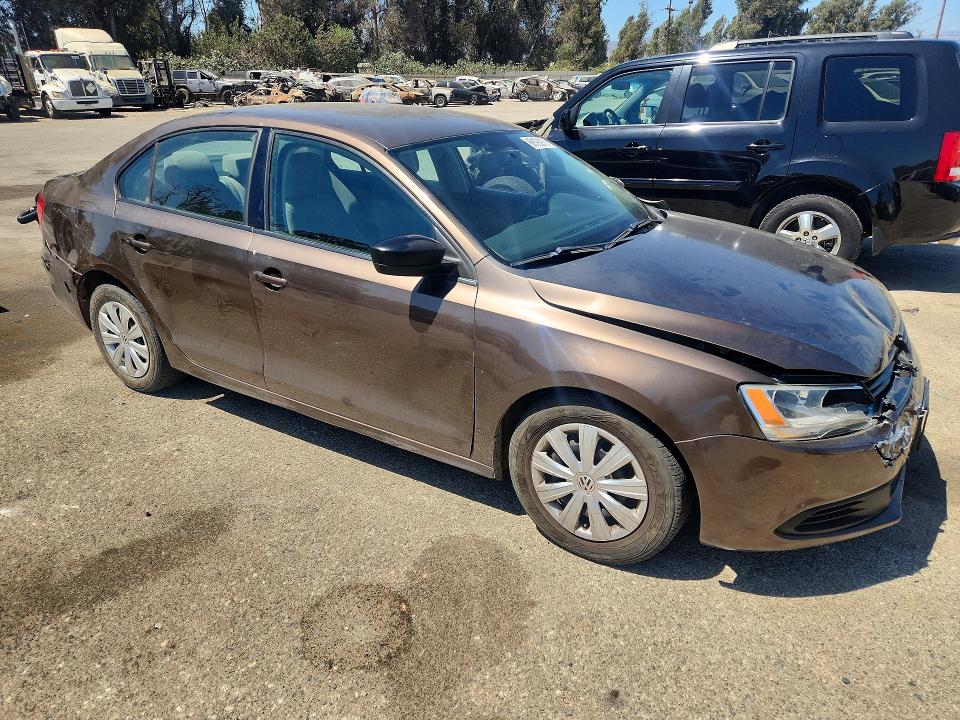 2011 Volkswagen Jetta მანქანა იყიდება აუქციონზე, vin: 3VW2K7AJ1BM058635, აუქციონის ნომერი: 68192976