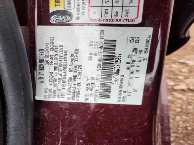 Auction sale of the 2011 Ford Fusion, vin: 3FAHP0HA7BR125999, lot number: 68648816