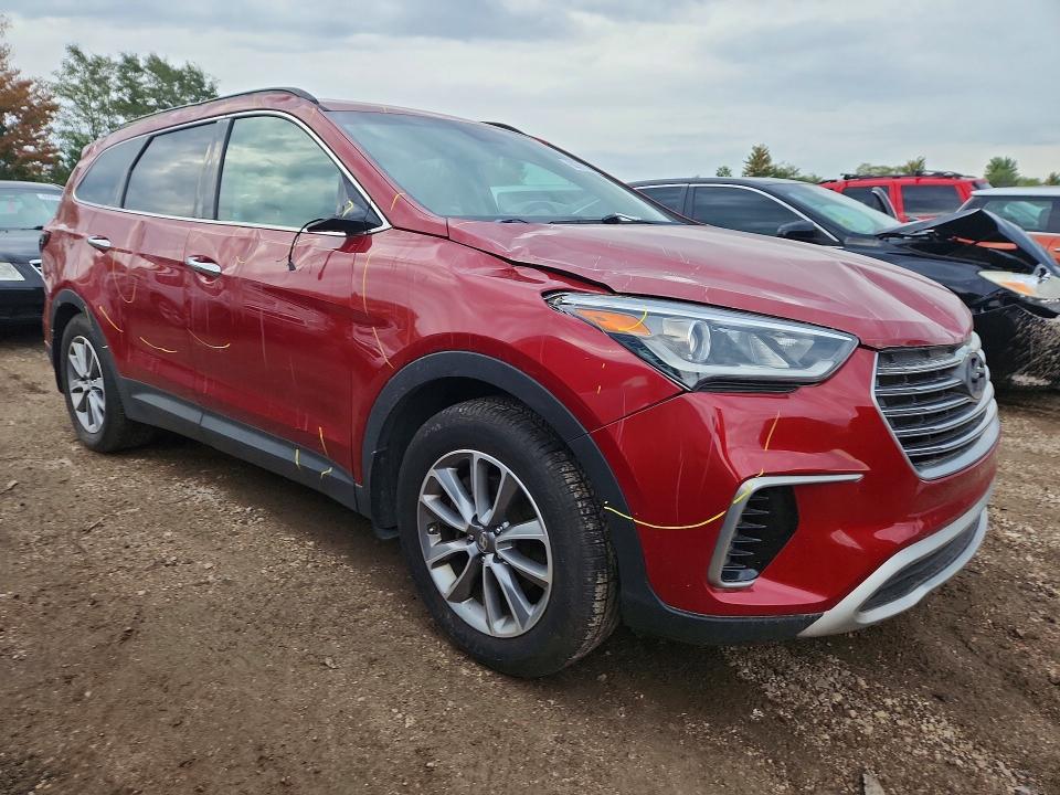 68707306 :رقم المزاد ، KM8SMDHF6JU271227 vin ، 2018 Hyundai Santa Fe مزاد بيع