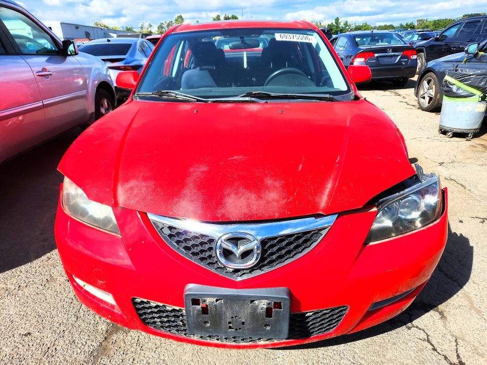 Продажа на аукционе авто 2008 Mazda 3, vin: JM1BK32GX81833759, номер лота: 69375596