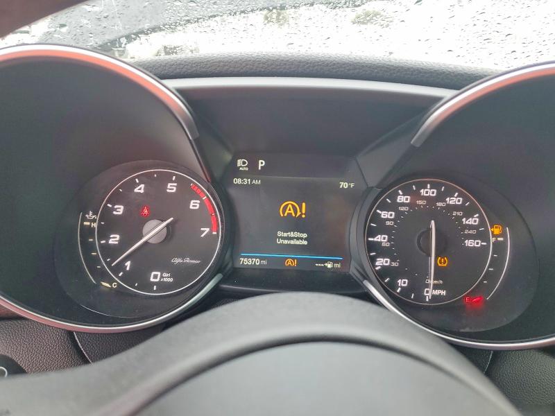 2018 Alfa Romeo Giulia მანქანა იყიდება აუქციონზე, vin: ZARFAEDN3J7564511, აუქციონის ნომერი: 69699756