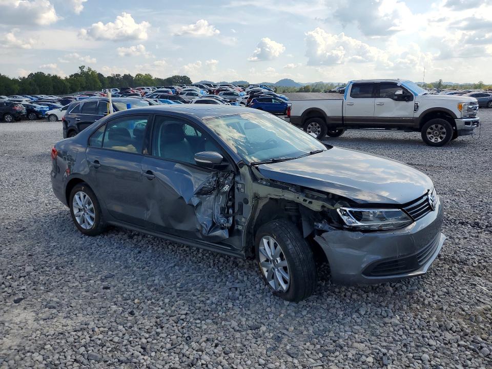 2011 Volkswagen Jetta მანქანა იყიდება აუქციონზე, vin: 3VWDZ7AJ1BM377392, აუქციონის ნომერი: 68756306
