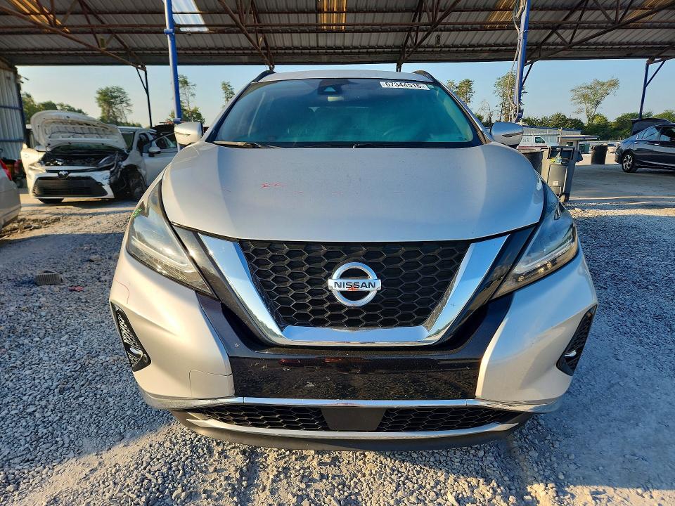 2021 Nissan Murano მანქანა იყიდება აუქციონზე, vin: 5N1AZ2BJ5MC122347, აუქციონის ნომერი: 67344516