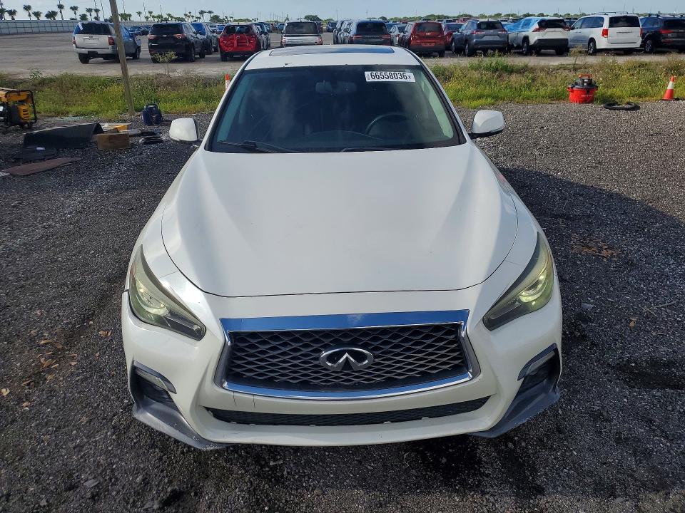 2018 Infiniti Q50 მანქანა იყიდება აუქციონზე, vin: JN1EV7AP2JM591571, აუქციონის ნომერი: 66558036