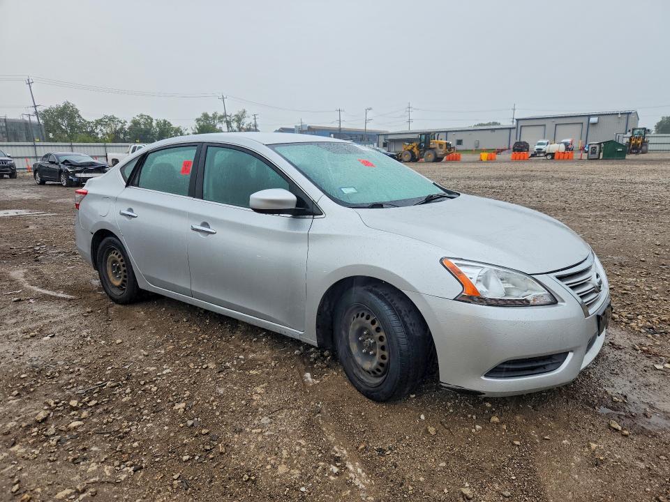 2014 Nissan Sentra მანქანა იყიდება აუქციონზე, vin: 3N1AB7AP7EY234025, აუქციონის ნომერი: 68178456