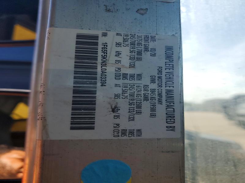Aukcja sprzedaży 2020 Ford F59, vin: 1F65F5KN3L0A03394, numer aukcji: 67439996