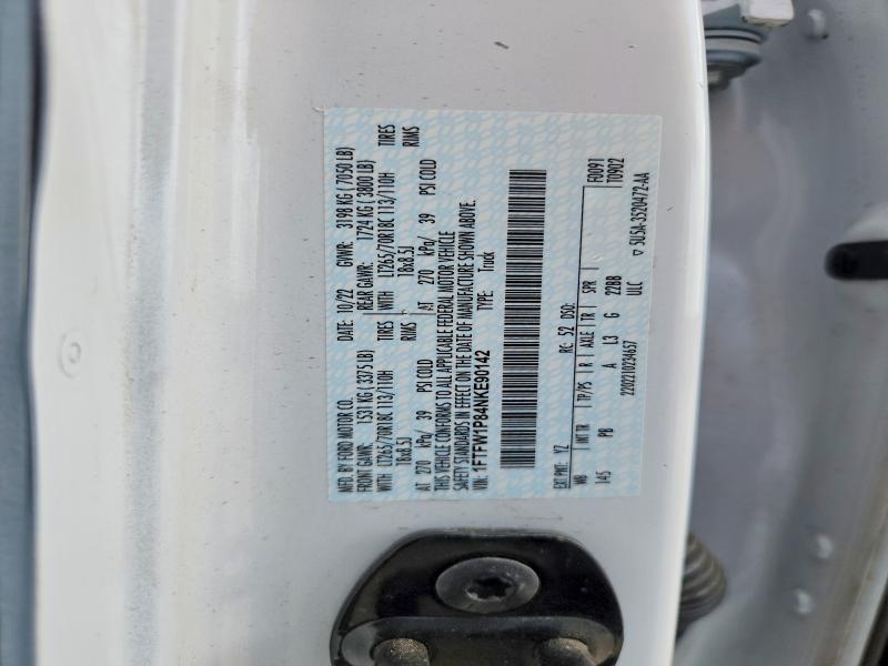 Продаж на аукціоні авто 2022 Ford F150, vin: 1FTFW1P84NKE90142, номер лоту: 68112006