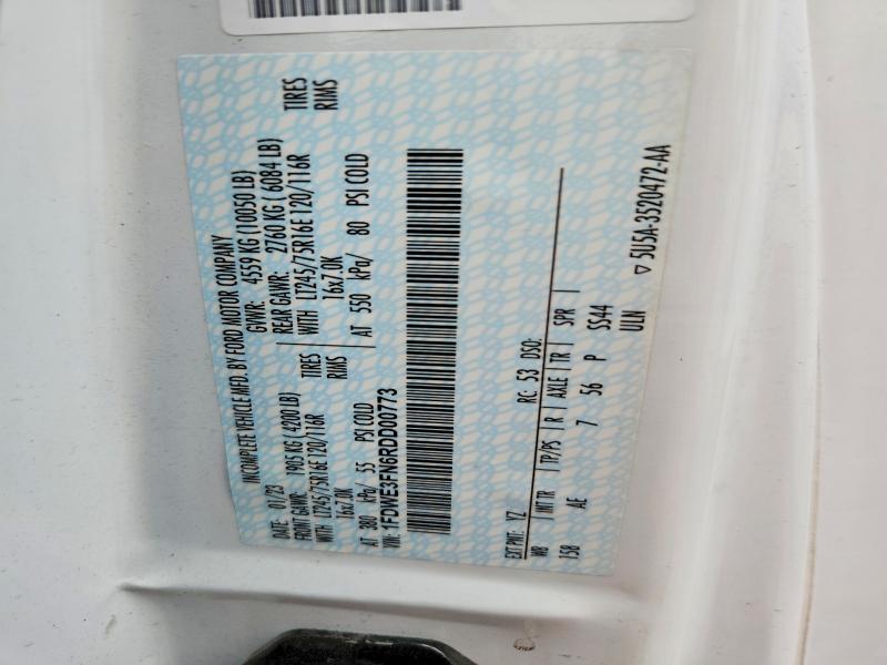 Aukcja sprzedaży 2024 Ford E350, vin: 1FDWE3FN6RDD00773, numer aukcji: 67869056