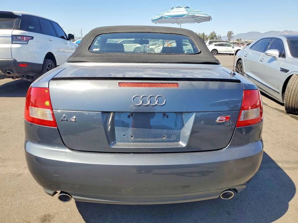 2006 Audi A4 მანქანა იყიდება აუქციონზე, vin: WAUAC48H66K010801, აუქციონის ნომერი: 70362316
