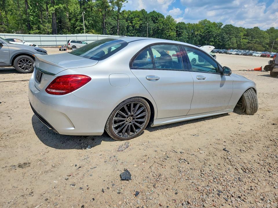66783576 :رقم المزاد ، 55SWF4JB0JU247617 vin ، 2018 Mercedes-benz C مزاد بيع