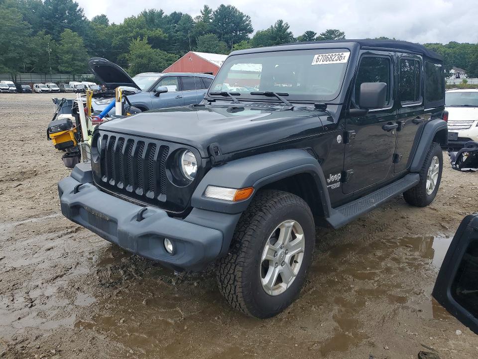 Продажа на аукционе авто 2019 Jeep Wrangler Unlimited, vin: 1C4HJXDG6KW555390, номер лота: 67068236
