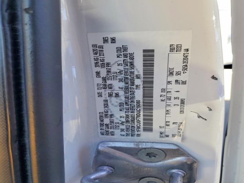 Aukcja sprzedaży 2013 Ford Escape, vin: 1FMCU0F76DUC16080, numer aukcji: 70386636