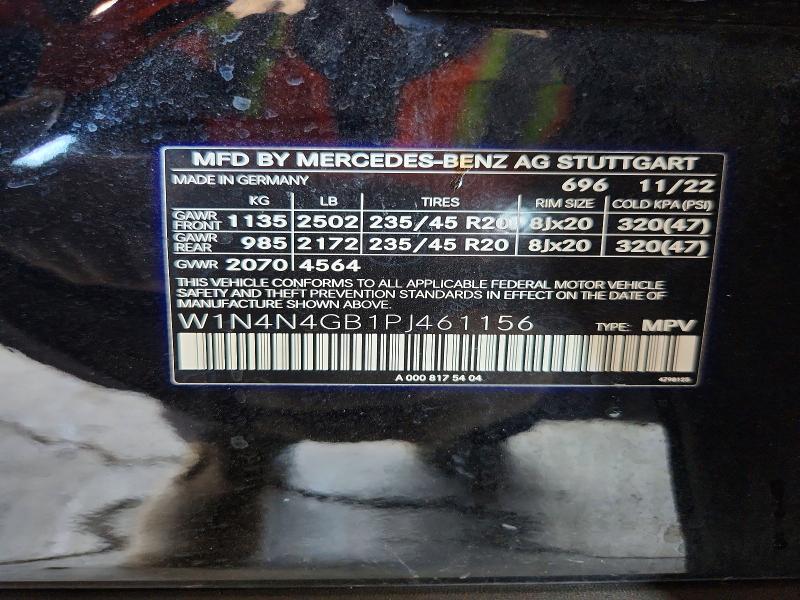 Aukcja sprzedaży 2023 Mercedes-benz Gla, vin: W1N4N4GB1PJ461156        , numer aukcji: 68818156