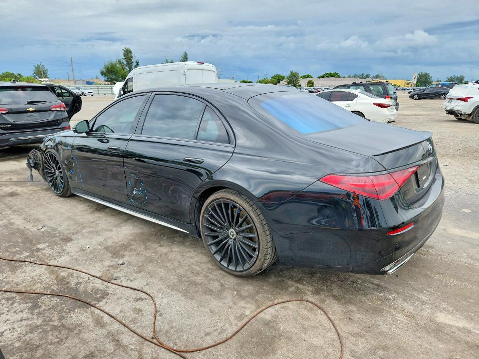 2023 Mercedes-benz S მანქანა იყიდება აუქციონზე, vin: W1K6G6DB3PA186373, აუქციონის ნომერი: 70853856