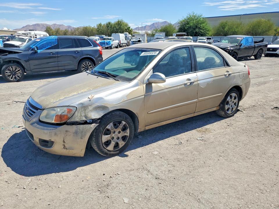 68599326 :رقم المزاد ، KNAFE121375472095 vin ، 2007 Kia Spectra مزاد بيع