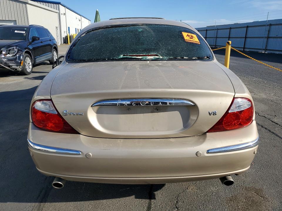 2003 Jaguar S-type მანქანა იყიდება აუქციონზე, vin: SAJEA01U23HM61728, აუქციონის ნომერი: 69821126