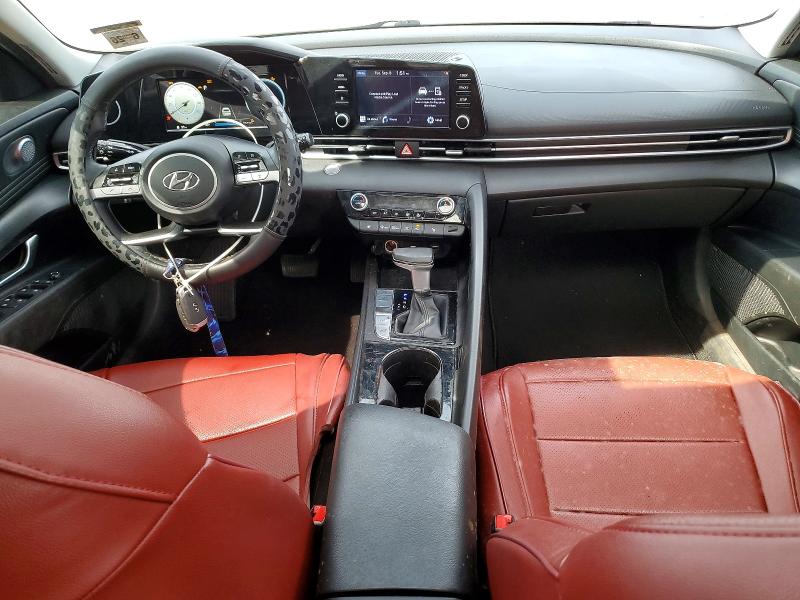 2021 Hyundai Elantra მანქანა იყიდება აუქციონზე, vin: KMHLN4AG7MU155656, აუქციონის ნომერი: 68031586