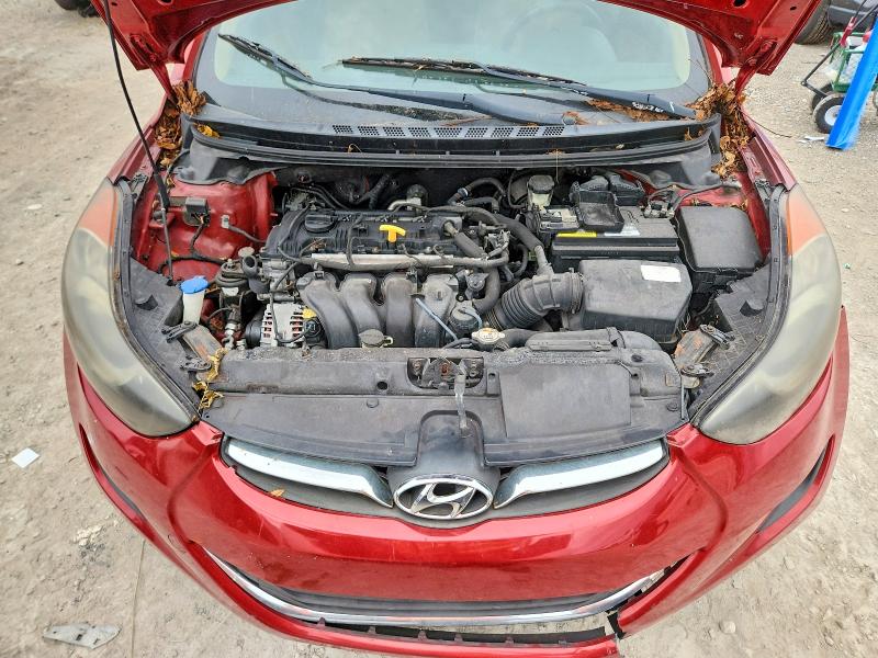 2011 Hyundai Elantra მანქანა იყიდება აუქციონზე, vin: KMHDH4AE7BU103418, აუქციონის ნომერი: 70671836