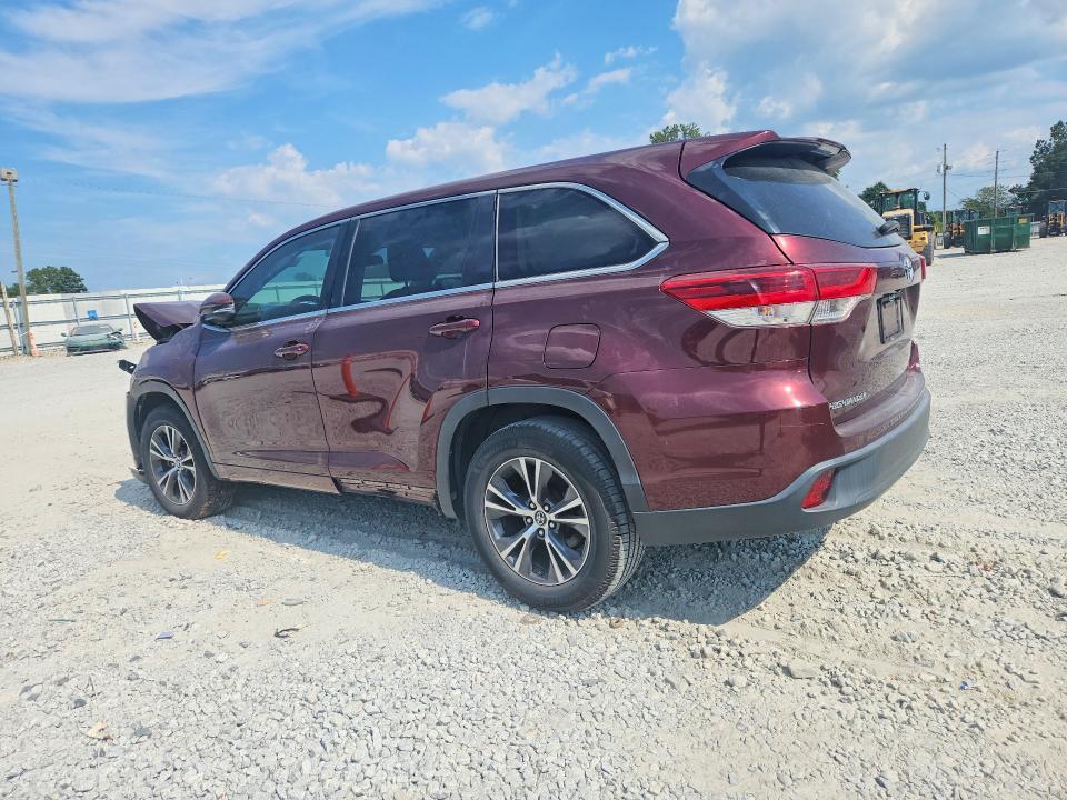 Продаж на аукціоні авто 2018 Toyota Highlander, vin: 5TDZARFH6JS041124, номер лоту: 66767726