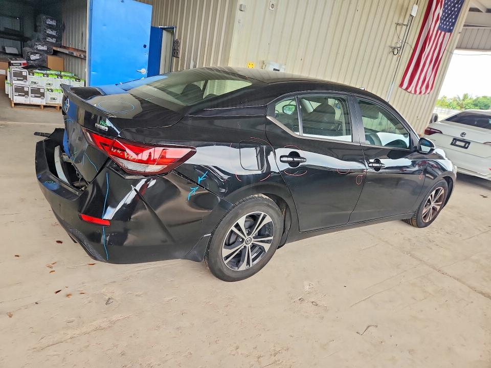 69578056 :رقم المزاد ، 3N1AB8BV5NY238559 vin ، 2022 Nissan Sentra مزاد بيع