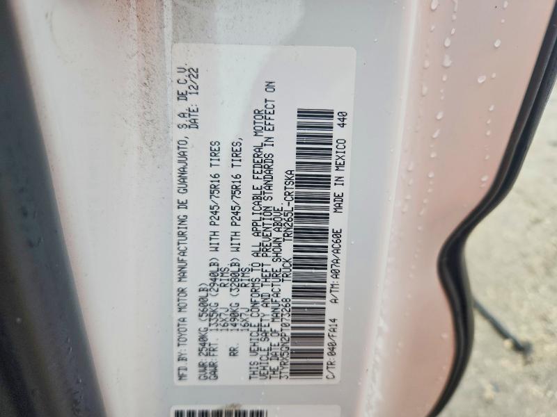 Aukcja sprzedaży 2023 Toyota Tacoma, vin: 3TYRX5GN2PT073268, numer aukcji: 69724336