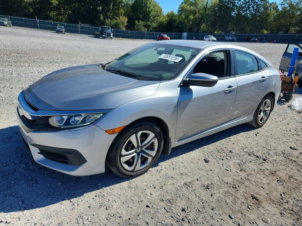 Auction sale of the 2018 Honda Civic, vin: 19XFC2F58JE019257, lot number: 70881236