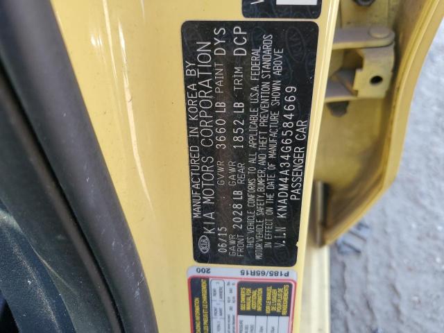 Aukcja sprzedaży 2016 Kia Rio, vin: KNADM4A34G6584669, numer aukcji: 71470493