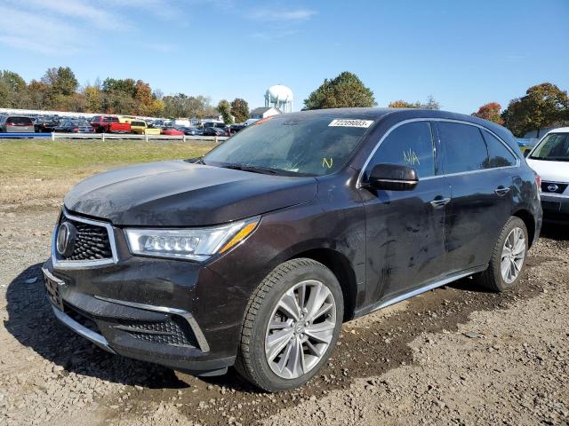 2018 Acura Mdx Technology მანქანა იყიდება აუქციონზე, vin: 5J8YD4H54JL012443, აუქციონის ნომერი: 72209003
