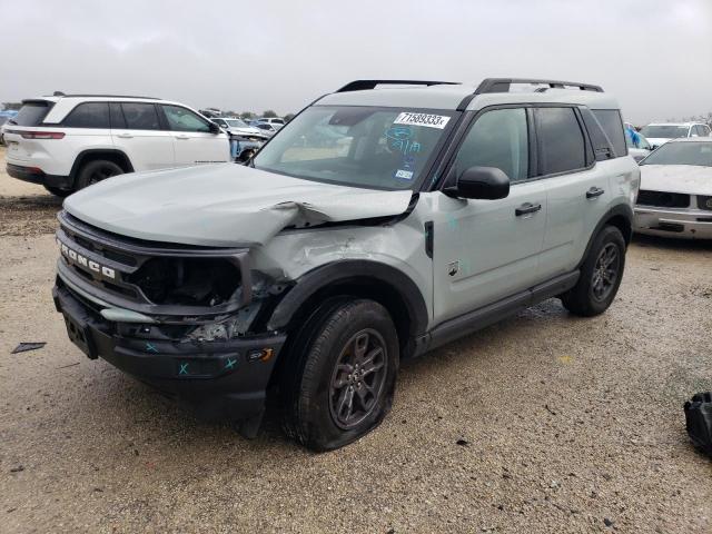 71589333 :رقم المزاد ، 3FMCR9B65NRD65334 vin ، 2022 Ford Bronco Sport Big Bend مزاد بيع
