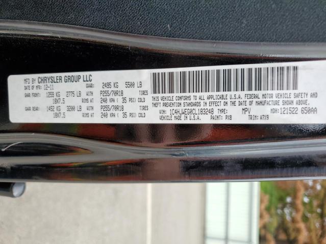 Aukcja sprzedaży 2012 Jeep Wrangler Unlimited Sahara, vin: 1C4HJWEG0CL183248, numer aukcji: 71254463