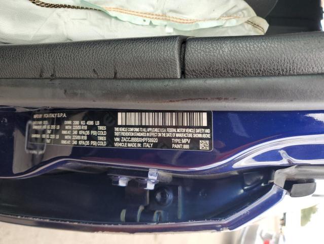 Aukcja sprzedaży 2017 Jeep Renegade Latitude, vin: ZACCJBBBXHPF58920, numer aukcji: 72357913