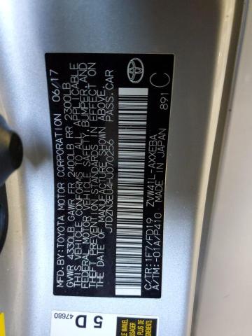 Aukcja sprzedaży 2017 Toyota Prius V, vin: JTDZN3EU4HJ070256, numer aukcji: 72092753