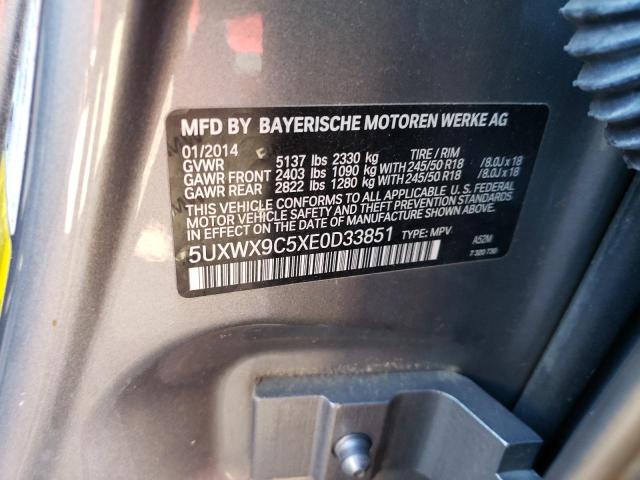 Продажа на аукционе авто 2014 Bmw X3 Xdrive28i, vin: 5UXWX9C5XE0D33851, номер лота: 72220473
