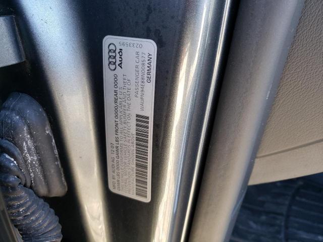 Aukcja sprzedaży 2008 Audi S8 Quattro, vin: WAUPN94E88N008577, numer aukcji: 74119843