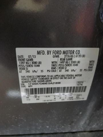 Продаж на аукціоні авто 2014 Ford Explorer Xlt, vin: 1FM5K7D89EGA21898, номер лоту: 72154563