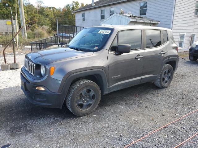 72172483 :رقم المزاد ، ZACCJBABXHPF29113 vin ، 2017 Jeep Renegade Sport مزاد بيع