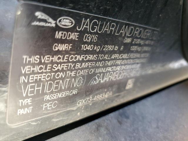 2017 Jaguar Xe მანქანა იყიდება აუქციონზე, vin: SAJAR4BG6HA946932, აუქციონის ნომერი: 73057153