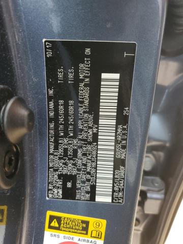 Aukcja sprzedaży 2018 Toyota Highlander Se, vin: 5TDJZRFH8JS486924, numer aukcji: 71248463