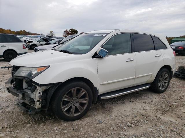 72899403 :رقم المزاد ، 2HNYD2H55BH519539 vin ، 2011 Acura Mdx Advance مزاد بيع