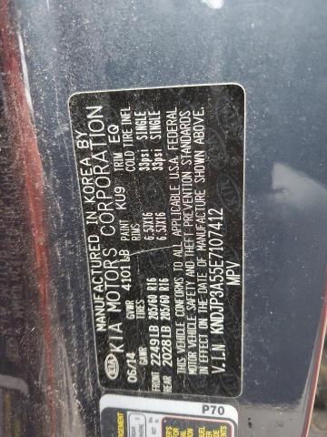 71483363 :رقم المزاد ، KNDJP3A55E7107412 vin ، 2014 Kia Soul + مزاد بيع