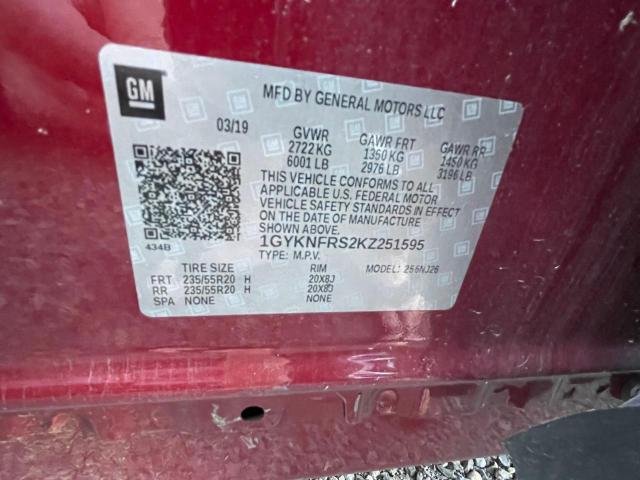 Продаж на аукціоні авто 2019 Cadillac Xt5 Premium Luxury, vin: 1GYKNFRS2KZ251595, номер лоту: 71518913