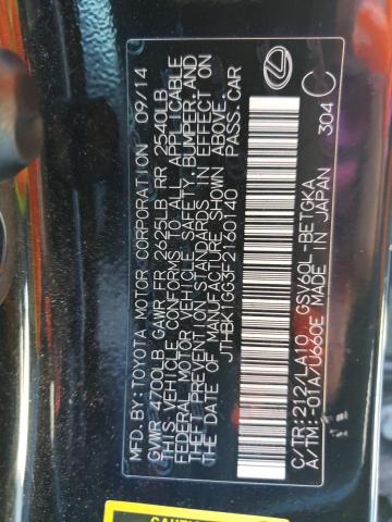 70986513 :رقم المزاد ، JTHBK1GG3F2160140 vin ، 2015 Lexus Es 350 مزاد بيع