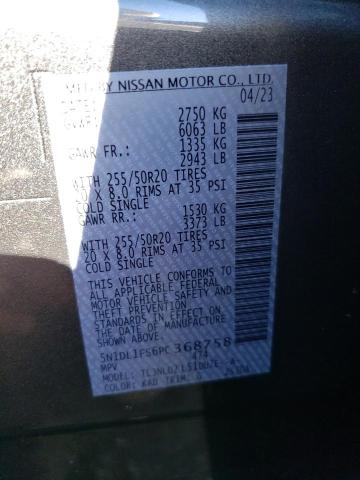 Продажа на аукционе авто 2023 Infiniti Qx60 Luxe, vin: 5N1DL1FS6PC368758, номер лота: 73947963