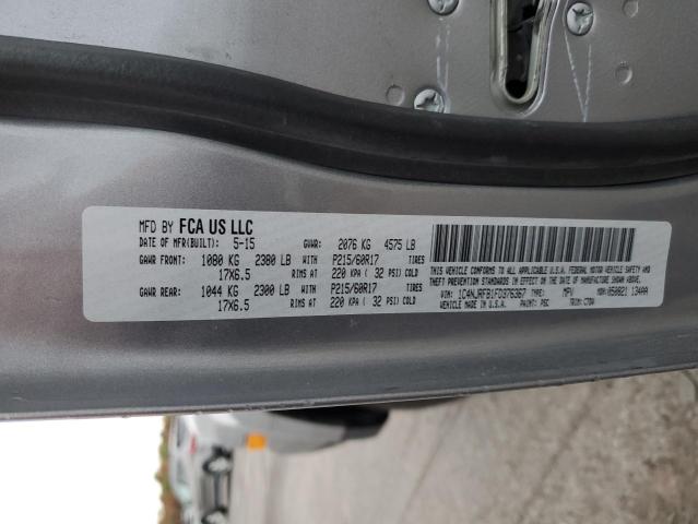 72157003 :رقم المزاد ، 1C4NJRFB1FD376367 vin ، 2015 Jeep Patriot Latitude مزاد بيع