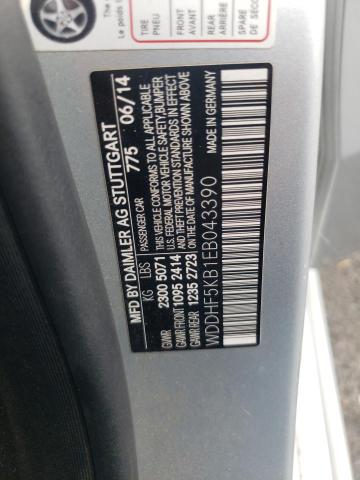 71340173 :رقم المزاد ، WDDHF5KB1EB043390 vin ، 2014 Mercedes-benz E 350 مزاد بيع