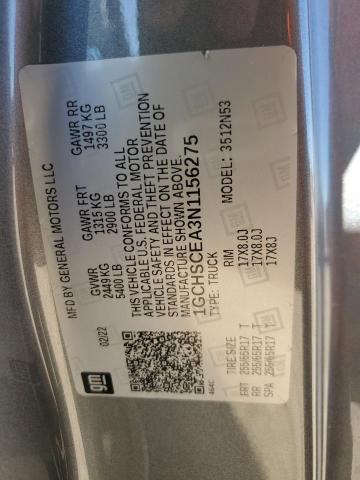 Продаж на аукціоні авто 2022 Chevrolet Colorado Lt, vin: 1GCHSCEA3N1156275, номер лоту: 72621223